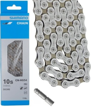 ŁAŃCUCH SHIMANO DEORE CN-HG54 116 10-rzędowy + PIN