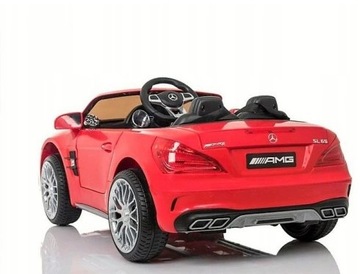 Автомобиль на аккумуляторе MERCEDES SL65 AMG USB, КОЖА, ЭВА