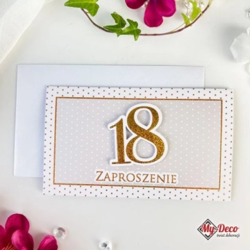 Запрошення 18 День народження (вісімнадцятиріччя)