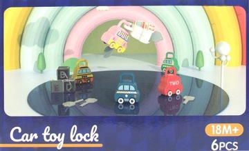 KŁÓDKI W KSZTAŁCIE SAMOCHODÓW ZABAWKA MONTESSORI