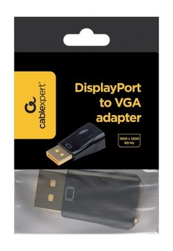 Kompaktowy Adapter DisplayPort - VGA Konwerter sygnału do monitora 1080P