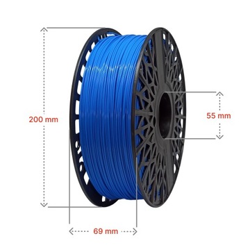 PLA-нить РОЗОВАЯ 1,75мм 1кг F3D