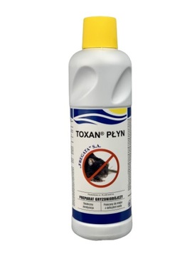TOXAN PŁYN 1L trutka na myszy gryzonie