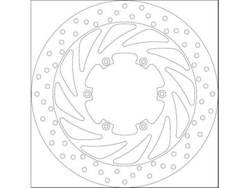 BREMBO 68B407G5 Тормозной диск