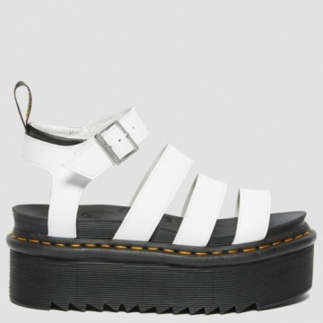 DR. MARTENS BLAIRE QUAD WHITE SANDAŁY r. 40