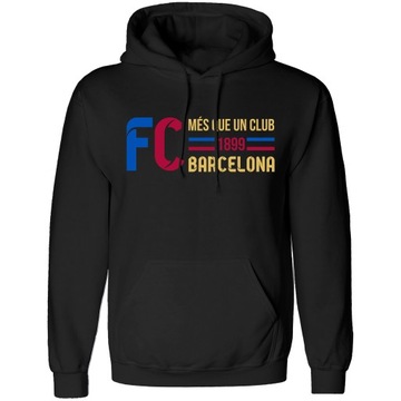 BLUZA MĘSKA Z KAPTUREM FCB BARCELONA ROZMIAR XL