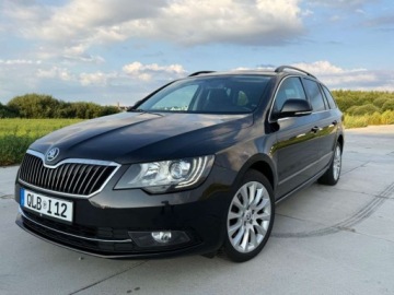 Skoda Superb II Outdoor 2.0 TDI CR DPF 170KM 2015 Skoda Superb Piekna Superb 2.0TDI 170KM FullLedNaviParktroniki Automat 2.0