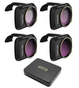 Sunnylife Sada filtrů čoček Cpl ND4 ND8 Uv pro dron Dji Mini 2 2 Se