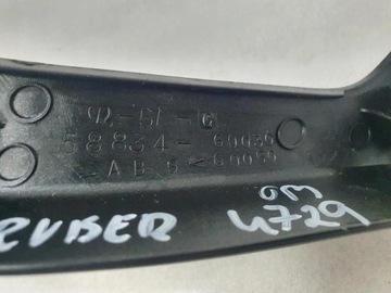 LIŠTA KOKPIT CHRÓM TOYOTA LAND CRUISER 120