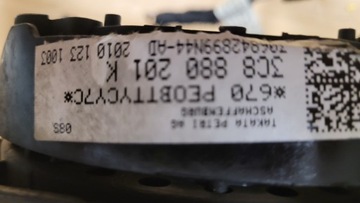 ПОДУШКА ВОДИТЕЛЬСКАЯ VW PASSAT B7 B6 LIFT CC GOLF VI 3C8880201K тонированная ОРИГИНАЛ