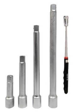 ZESTAW PRZEDŁUŻEK 1/2 4SZT 75-250MM CRV + YATO