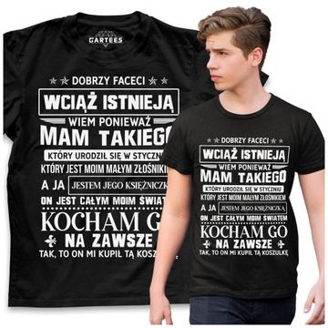 KOSZULKA MĘSKA DOBRZY FACECI WCIĄŻ ISTNIEJĄ TSHIRT