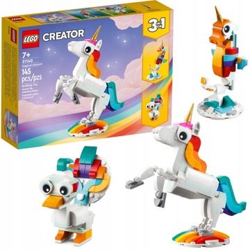 LEGO Creator 3 в 1 31140 Волшебный единорог
