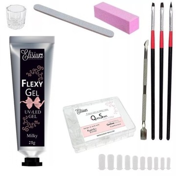 ELISIUM FLEXY GEL 25г + БЕСПЛАТНЫЙ НАБОР АКСЕССУАРОВ