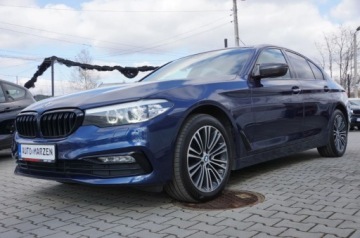 BMW Seria 5 G30-G31 Limuzyna 520d 190KM 2017 BMW Seria 5 2.0 Diesel 190 KM, 4x4, Navi, Kamera, LED, Polskora, Hak, GWAR, zdjęcie 5