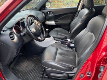 Nissan Juke I SUV 1.5 dCi 110KM 2014 Nissan Juke SKORY KLIMATRONIC NAWIGACJA KAMERA GRZANE FOTELE 64 TYS PRZEBI, zdjęcie 4