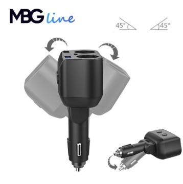 РАЗДЕЛИТЕЛЬ ПРИКУРИВАТЕЛЯ 12-24В 3xUSB QC PD