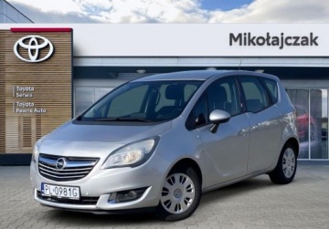 Opel Meriva II Mikrovan Facelifting 1.4 Turbo ECOTEC 120KM 2015 Opel Meriva 1.4 T Essentia SS Toyota Mikolajczak Leszno 1.4 BenzynaLPG