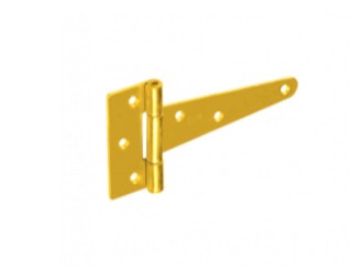 ZAWIAS TRÓJKĄTNY 100X30X65X2,0 MM | ŻÓŁTY