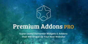 Wtyczka Wordpress Premium Addons PRO - For Elementor Pro - 3min 24/7