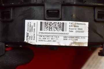 AIRBAG ULOŽENÍ VZDUCHOVÁ ŘIDIČE 07354362450 CITROEN JUMPER 2 II 99-15