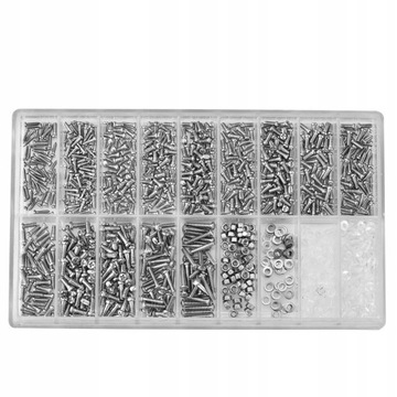 ВИНТЫ ГАЙКИ БОЛТЫ ВИНТЫ НАБОР 1000 ШТ.