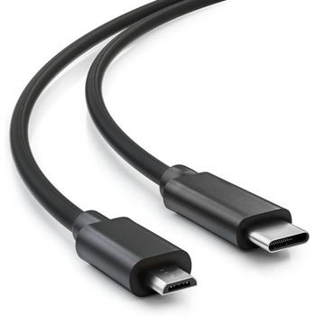 КАБЕЛЬ-переходник USB-C на MICRO USB FAST QC 1M