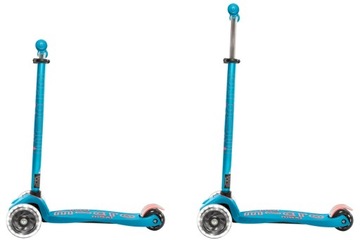 MAXI MICRO DELUXE LED AQUA Scooter