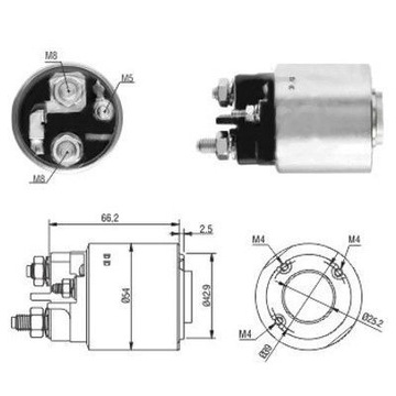 AUTOMAT SPÍNAČ ELEKTROMAGNETICKÝ STARTÉR