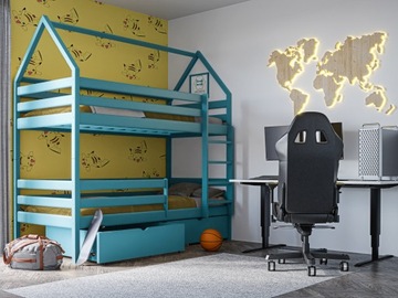 ЛЕОН двухъярусная кровать в доме