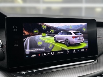 Skoda Octavia IV RS Kombi 2.0 TDI SCR 200KM 2022 Skoda Octavia 2.0TDI 200KM RS DSG l Canton, Webast, zdjęcie 29