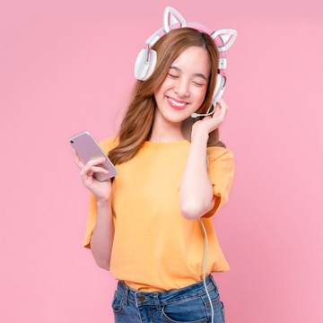 ПРОВОДНЫЕ ИГРОВЫЕ НАУШНИКИ ONIKUMA X10 CAT EARS С МИКРОФОНОМ