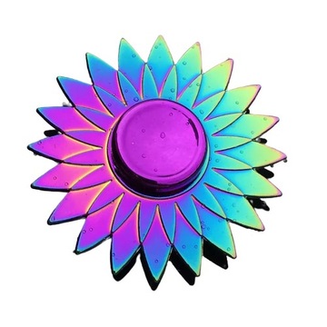 FIDGET SPINNER HAND SPINER METALOWY SŁONECZNIK ZABAWKA ANTYSTRESOWA