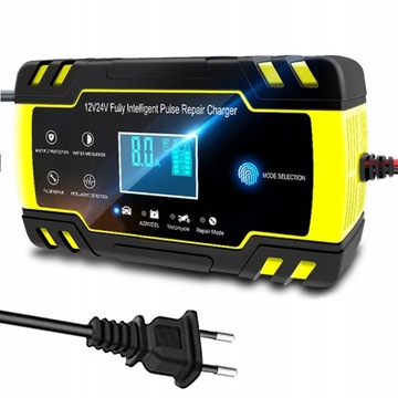 Prostownik Mikroprocesorowy Akumulatorowy 12V-24V