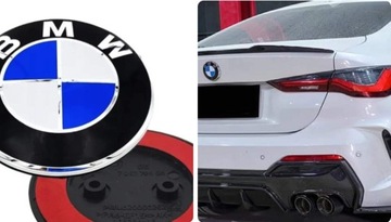 LOGO ZNAK ZNAKY BMW 82MM1E87 51147057794 MINI CHYBA VÍKO KUFRU
