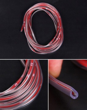 ПРОФИЛЬНАЯ ПОКРЫТИЯ, БАМПЕР КРОМКИ ДВЕРИ, КРОМКА АВТОМОБИЛЯ, ПРОЗРАЧНЫЙ 5М