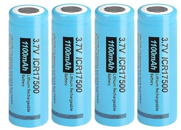 Akumulator litowo-jonowy PKCELL 17500 1100 mAh 4 szt.
