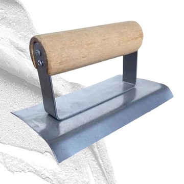 Ручной обрезной станок по бетону с деревянной ручкой, многофункциональное украшение для дома из нержавеющей стали A