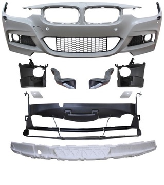 Mpakiet zderzak przód BMW F30 F31 11-15 zderzak Mpakiet BMW 3 F30 F31 ABS