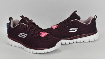 Buty damskie Skechers Originals Wine - 12615