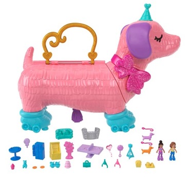MATTEL POLLY POCKET IMPREZKA PIESKA ZESTAW HKV52