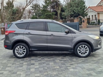 Ford Kuga II SUV 2.0 Duratorq TDCi 163KM 2014 Ford Kuga 2.0 163Ps Automat Navi Skora Alu Piekny Gwarancja 2.0 Diesel, zdjęcie 6