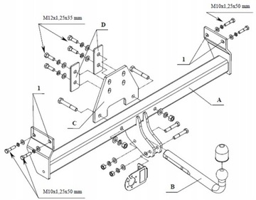 ZAŘÍZENÍ(HÁK) TÁŽNÝ AUTO-HAK E 41