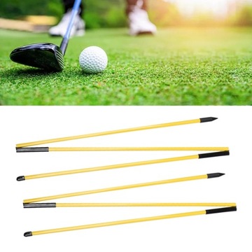 Желтые выравнивающие клюшки для гольфа