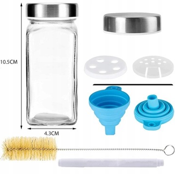 НАБОР ОРГАНИЗАТОРА ДЛЯ СПЕЦИЙ ИЗ 24 БАНОК 120 МЛ + ЭТИКЕТКИ + АКСЕССУАРЫ