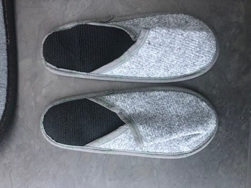 ТАПОЧКИ ГОСТЕВЫЕ ТАПОЧКИ ВОЙЛОЧНЫЕ ТАПОЧКИ ВРЕМЕННО ПОДВЕШИВАЕМЫЕ, набор 5 ПАР +1