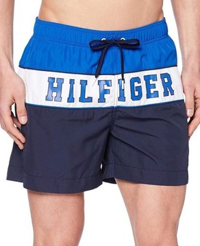 TOMMY HILFIGER spodenki SWIM szorty kąpielowe - L