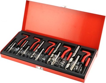 КОМПЛЕКТ ДЛЯ РЕМОНТА РЕЗЬБЫ HELICOIL M5-M12 / 131 ЭЛЕМЕНТ