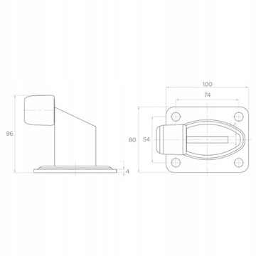 СЕКундомер СТОПОР БАМПЕР КОРОТКИ КОМПЛЕКТ