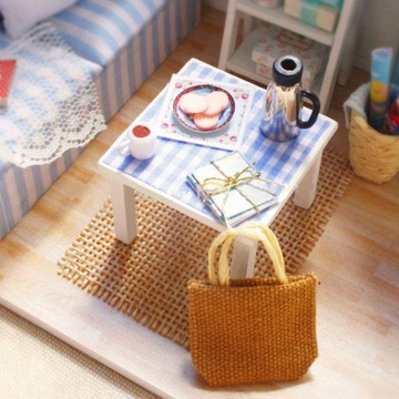 Domek DIY POKÓJ Puzzle 3D LED INSTRUKCJA PL